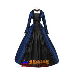 画像1: ロリータ風 ゴシックロングドレス 宮廷風ワンピース 礼服オーダーメイド コスプレ衣装 abccos製 「受注生産」 (1)