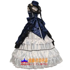 画像2: 黒執事 Black Butler シエル·ファントムハイヴ Ciel ワインレッド ドレス コスプレ衣装 abccos製 「受注生産」 (2)