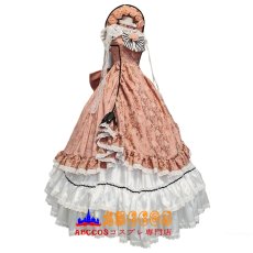 画像1: 黒執事 Black Butler シエル·ファントムハイヴ Ciel ワインレッド ドレス コスプレ衣装 abccos製 「受注生産」 (1)