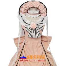 画像3: 黒執事 Black Butler シエル·ファントムハイヴ Ciel ワインレッド ドレス コスプレ衣装 abccos製 「受注生産」 (3)