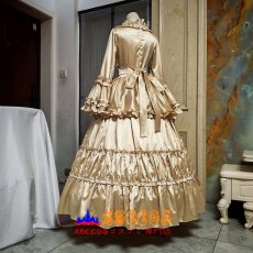 画像5: ロリータ ゴシック 宮廷風 フレアスリーブ 大フレアスカート ロングワンピース ステージドレス オーダーメイド コスプレ衣装 abccos製 「受注生産」 (5)