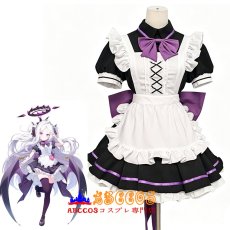 画像4: ブルーアーカイブ（Blue Archive）空崎ヒナ ショート丈メイド服 コスプレ衣装 abccos製 「受注生産」 (4)