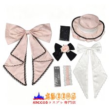 画像7: 黒執事 Black Butler シエル·ファントムハイヴ ショート丈メイド服 薄いピンク コスプレ衣装 abccos製 「受注生産」 (7)