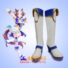 画像5: ウマ娘 プリティーダービー トウカイテイオー ブーツ コスプレ靴 abccos製 「受注生産」 (5)