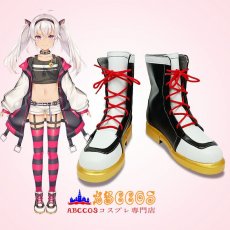 画像5: にじさんじ VTuber 魔使マオ / まつかい まお コスプレ靴 abccos製 「受注生産」 (5)