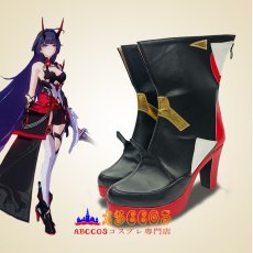 画像5: 崩壊3rd  Herrscher of Thunder Raiden Mei 雷電芽衣（らいでん めい） ブーツ コスプレ靴 abccos製 「受注生産」 (5)