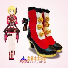 画像5: アイドルマスター シンデレラガールズ 宮本フレデリカ(みやもと ふれでりか) ブーツ コスプレ靴 abccos製 「受注生産」 (5)