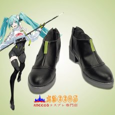 画像5: 初音ミク（はつね　みく） レーシングミク Racing Miku コスプレ靴 abccos製 「受注生産」 (5)