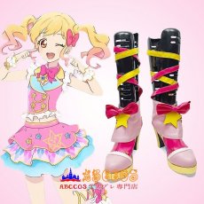 画像5: アイカツスターズ！ Aikatsu STARS！ 虹野 ゆめ にじの ゆめ コスプレ靴 abccos製 「受注生産」 (5)