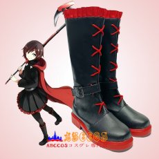 画像5: RWBY ルビー Ruby Rose ルビー・ローズ コスプレ靴 abccos製 「受注生産」 (5)