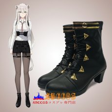 画像5: hololive ホロライブ VTuber 獅白ぼたん／ししろ ぼたん コスプレ靴 abccos製 「受注生産」 (5)