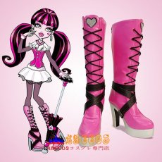 画像5: モンスター・ハイ Monster High ドラキュローラ Draculaura コスプレ靴 abccos製 「受注生産」 (5)