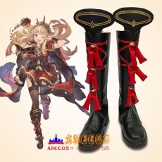 画像5: グランブルーファンタジー  カリオストロ ブーツ コスプレ靴 abccos製 「受注生産」 (5)