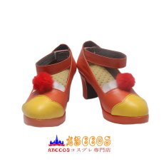 画像1: デリシャスパーティ♡プリキュア 菓彩あまね（かさい あまね） コスプレ靴 abccos製 「受注生産」 (1)