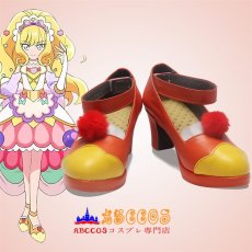 画像5: デリシャスパーティ♡プリキュア 菓彩あまね（かさい あまね） コスプレ靴 abccos製 「受注生産」 (5)