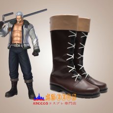 画像5: ONE PIECE ワンピース スモーカー コスプレ靴 abccos製 「受注生産」 (5)