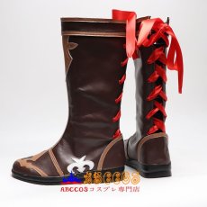 画像3: Fanal Fantasy XIV ファイナルファンタジーXIV 白魔導士 ブーツ コスプレ靴 abccos製 「受注生産」 (3)