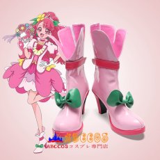 画像5: ヒーリングっど♡プリキュア Healin'Good♡Pretty Cure花寺のどか キュアグレース コスプレ靴 abccos製 「受注生産」 (5)