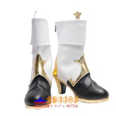 画像1: 原神 Genshin フォンテーヌ クロリンデ-Clorinde コスプレ靴 abccos製 「受注生産」 (1)
