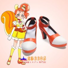 画像5: キラキラ☆プリキュアアラモード 有栖川ひまり キュアカスタード コスプレ靴 abccos製 「受注生産」 (5)