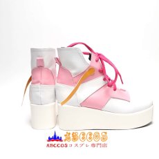 画像2: hololive（ホロライブ）VTuber 桜巫女（さくらみこ）Sakura Mik コスプレ靴 abccos製 「受注生産」 (2)