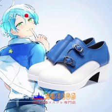 画像5: あんさんぶるスターズ! 深海 奏汰（しんかい かな）コスプレ靴 abccos製 「受注生産」 (5)