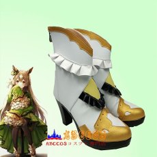 画像2: ウマ娘 プリティーダービー Pretty Derby  サトノダイヤモンド コスプレ靴 abccos製 「受注生産」 (2)