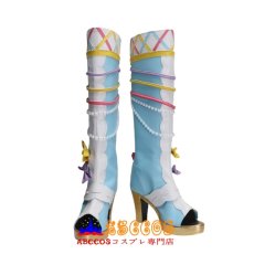 画像1: アイカツスターズ！ Aikatsu STARS！ 虹野ゆめ/にじの ゆめ コスプレ靴 abccos製 「受注生産」 (1)