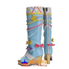 画像4: アイカツスターズ！ Aikatsu STARS！ 虹野ゆめ/にじの ゆめ コスプレ靴 abccos製 「受注生産」 (4)