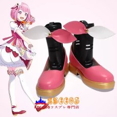 画像5: プロジェクトセカイ カラフルステージ! feat. 初音ミク 3周年 鳳 えむ（おおとり えむ）コスプレ靴 abccos製 「受注生産」 (5)