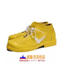 画像2: スーパーダンガンロンパ2 さよなら絶望学園 左右田 和一（そうだ かずいち）コスプレ靴 abccos製 「受注生産」 (2)