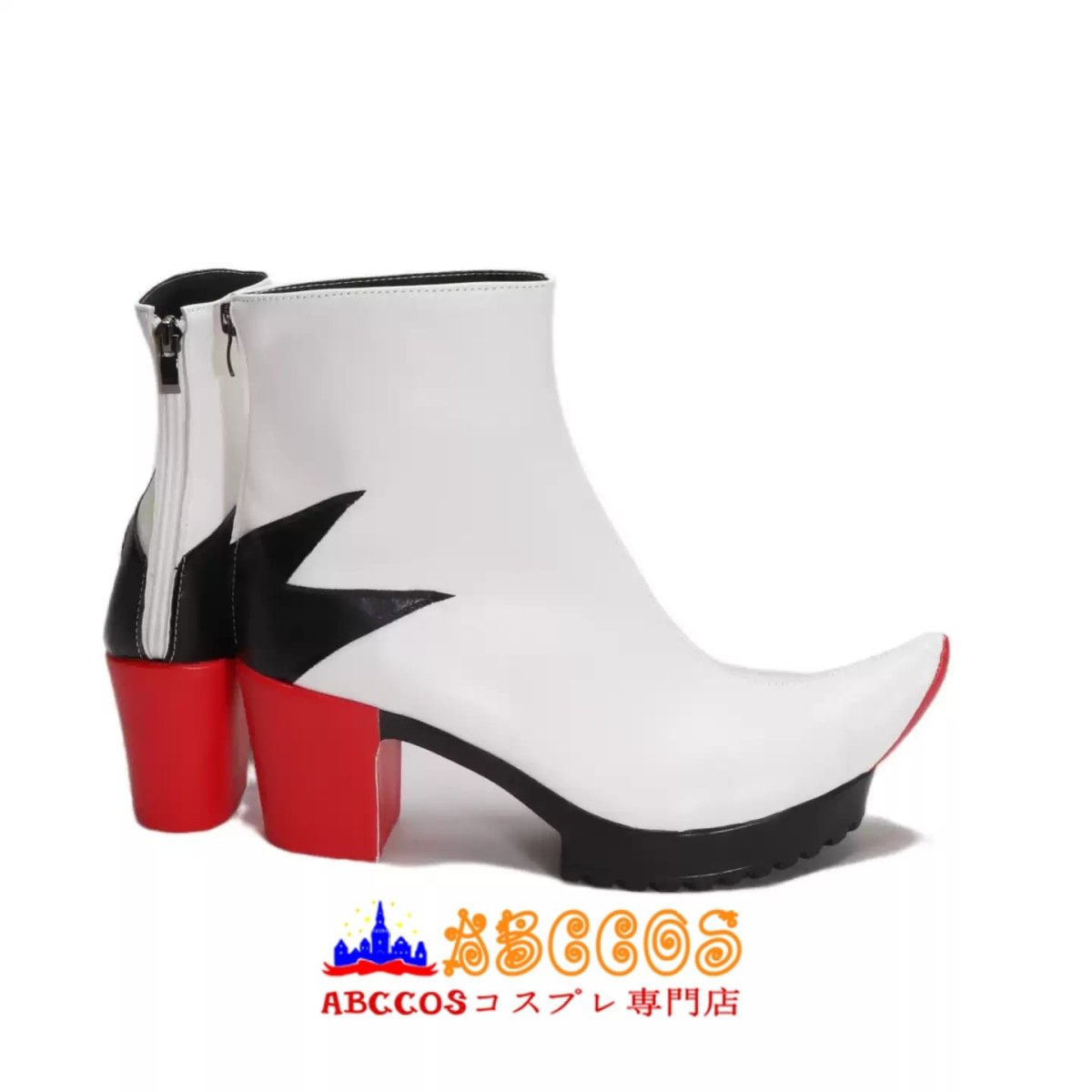 画像2: Fate/Grand Order フェイト/グランドオーダー 蘆屋道満 コスプレ靴 abccos製 「受注生産」 (2)