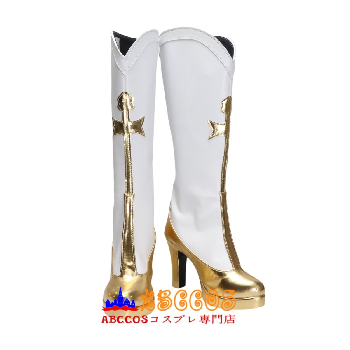 画像1: 魔法少女まどか☆マギカ 巴 マミ（ともえ まみ）コスプレ靴 abccos製 「受注生産」 (1)