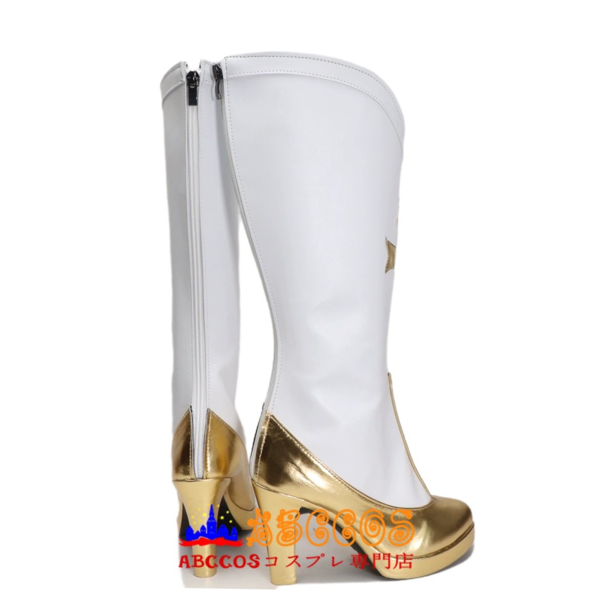 画像4: 魔法少女まどか☆マギカ 巴 マミ(ともえ まみ)コスプレ靴 abccos製 「受注生産」 (4)