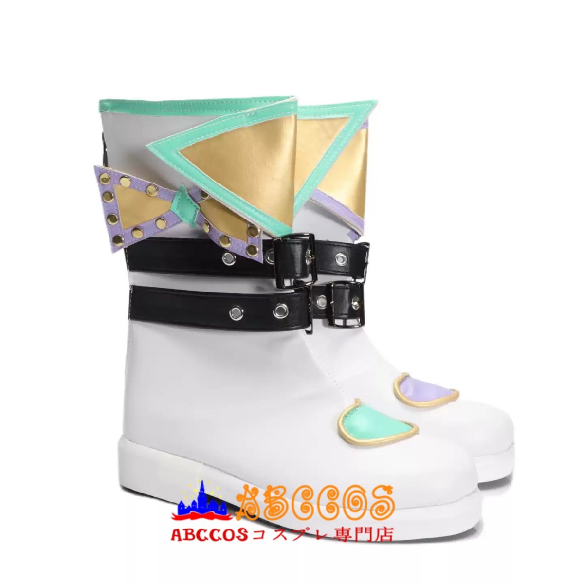 画像2: プリパラ Pripara 東堂シオン/Todo Sion コスプレ靴 abccos製 「受注生産」 (2)