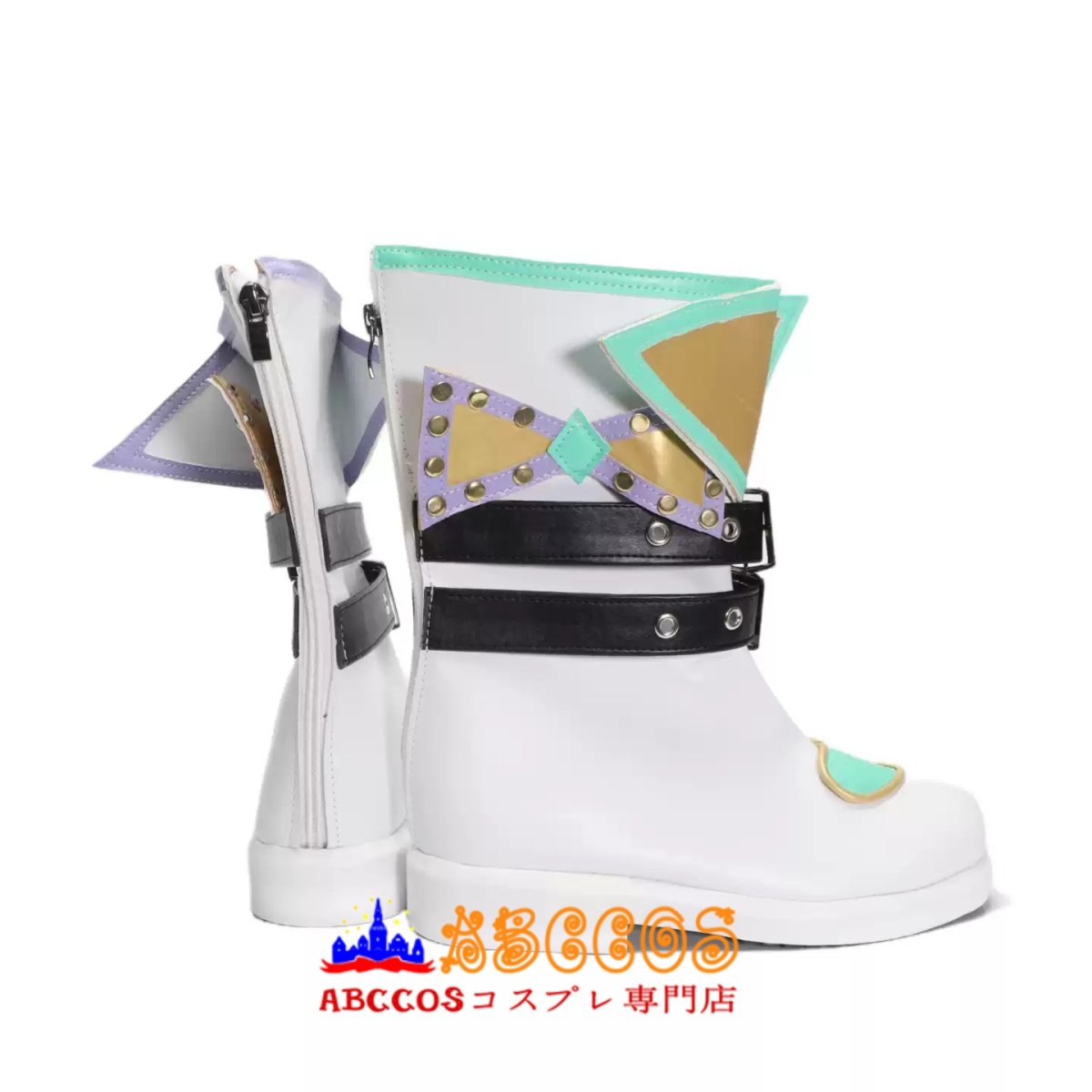 画像4: プリパラ Pripara 東堂シオン/Todo Sion コスプレ靴 abccos製 「受注生産」 (4)