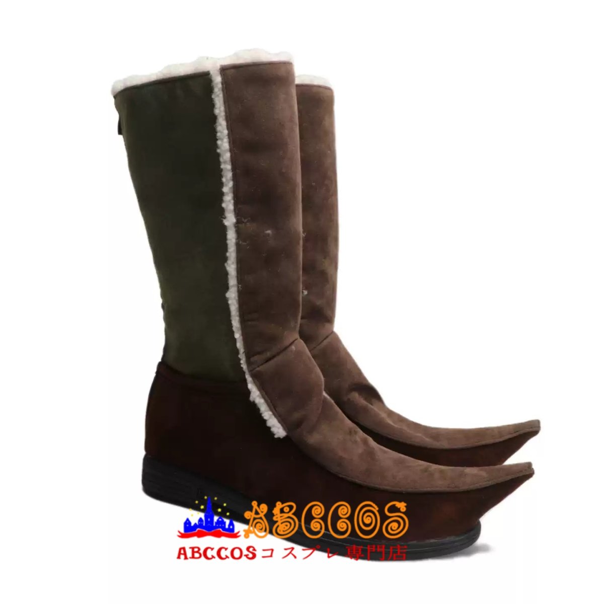 画像2: Frozen アナと雪の女王 クリストフ Kristoff コスプレ靴 abccos製 「受注生産」 (2)