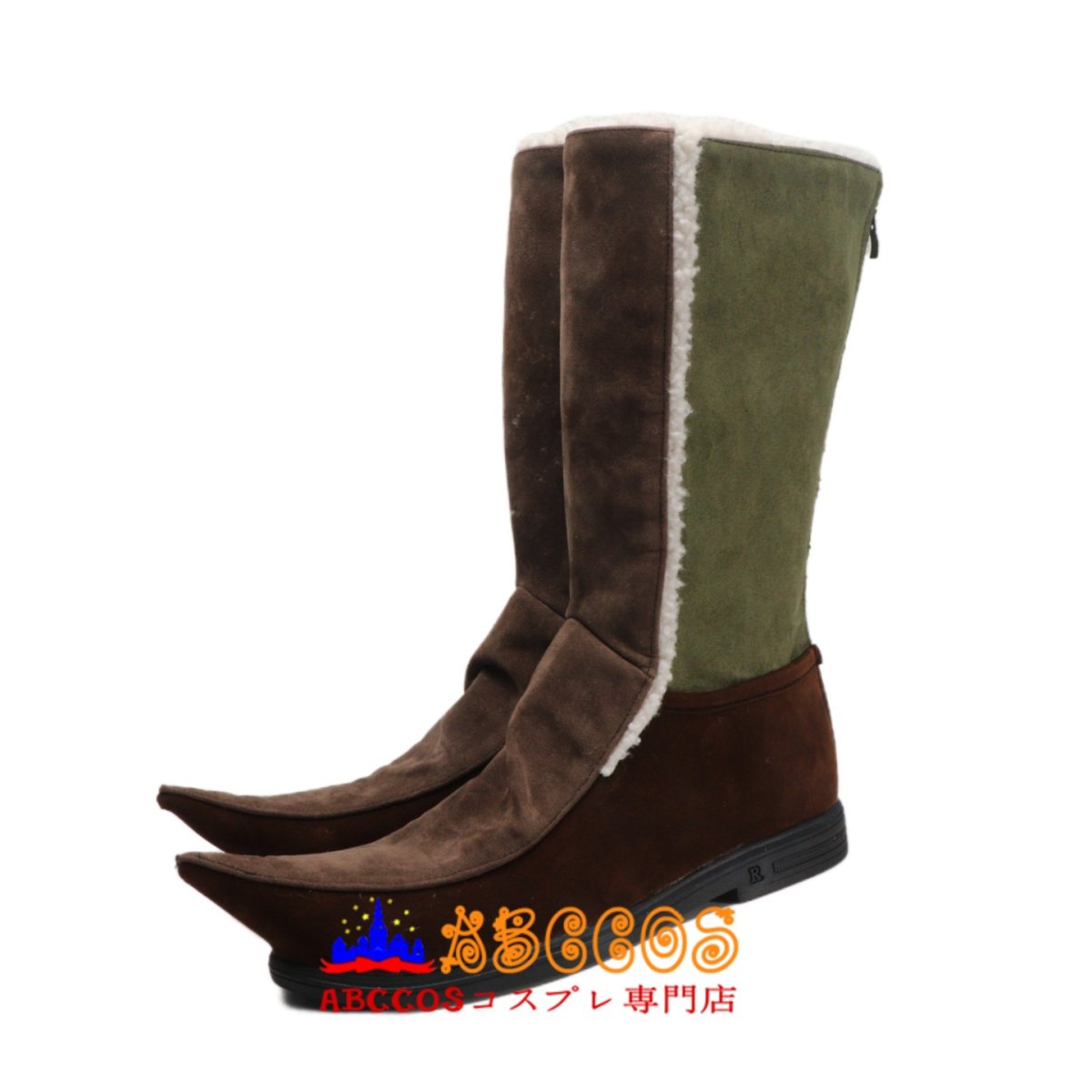 画像3: Frozen アナと雪の女王 クリストフ Kristoff コスプレ靴 abccos製 「受注生産」 (3)