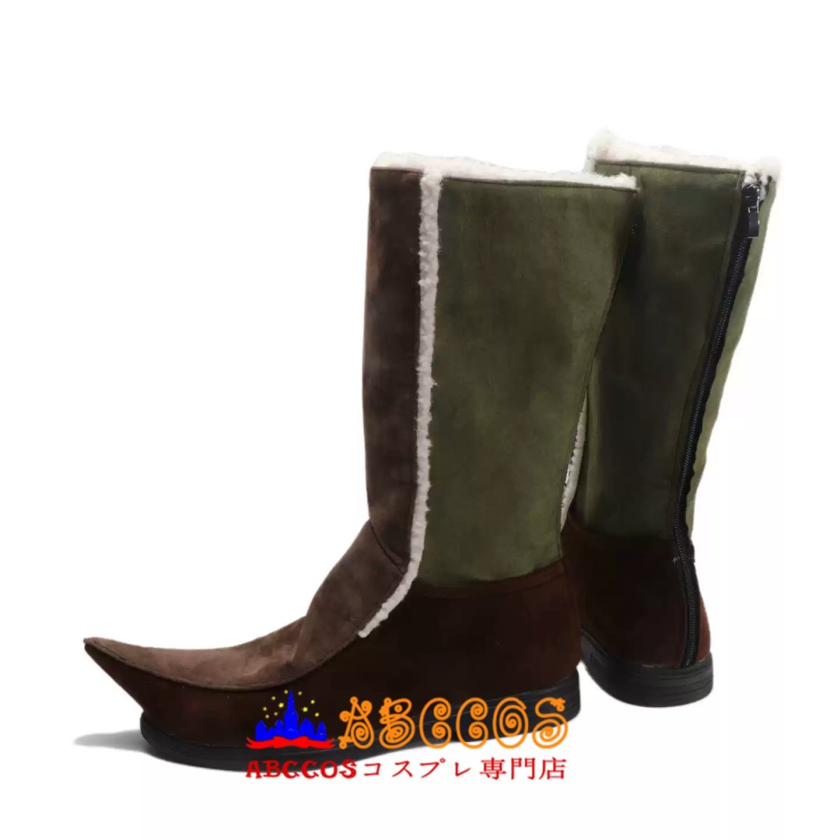 画像4: Frozen アナと雪の女王 クリストフ Kristoff コスプレ靴 abccos製 「受注生産」 (4)