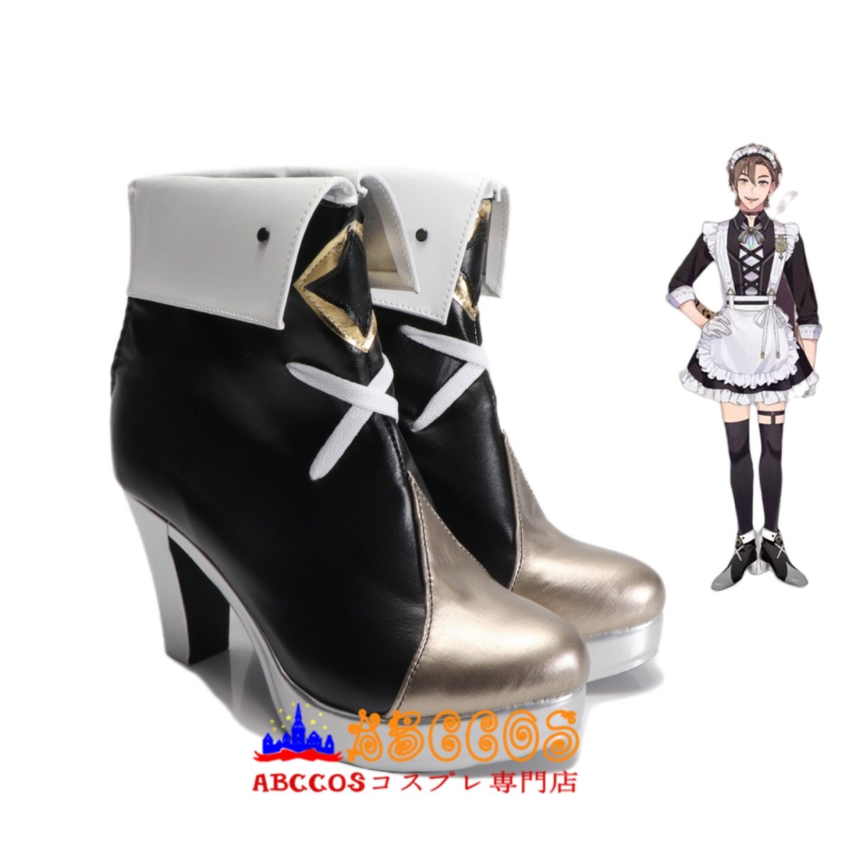 画像5: NU:カーニバル Nu: Carnival 新世界狂歡 エイト Eiden コスプレ靴 abccos製 「受注生産」 (5)