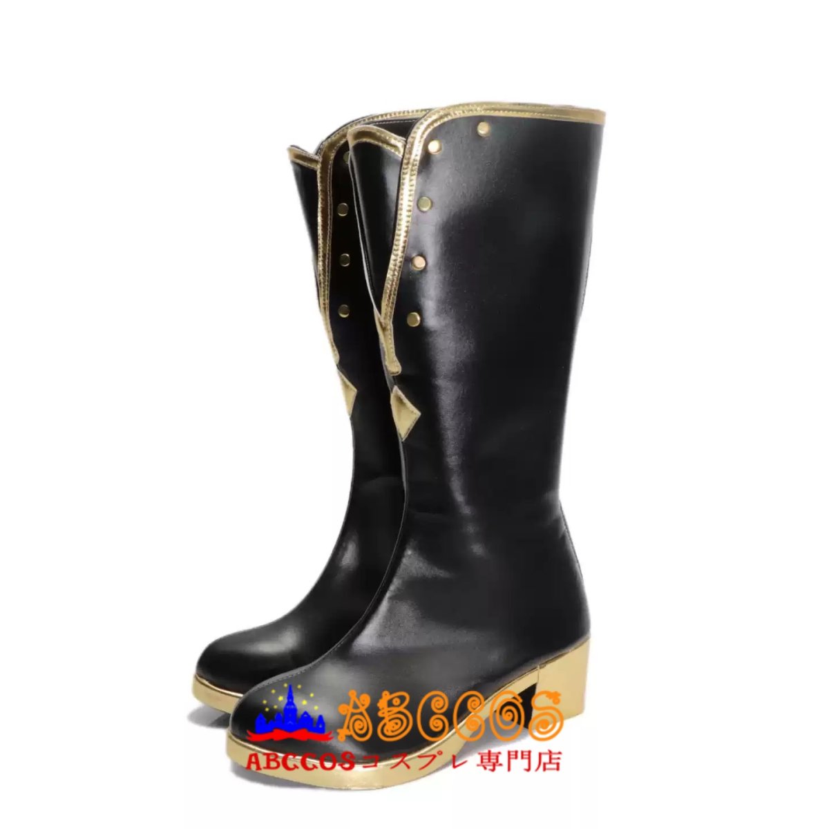 画像2: 刀剣乱舞-ONLINE- 明石国行（あかしくにゆき） コスプレ靴 abccos製 「受注生産」 (2)