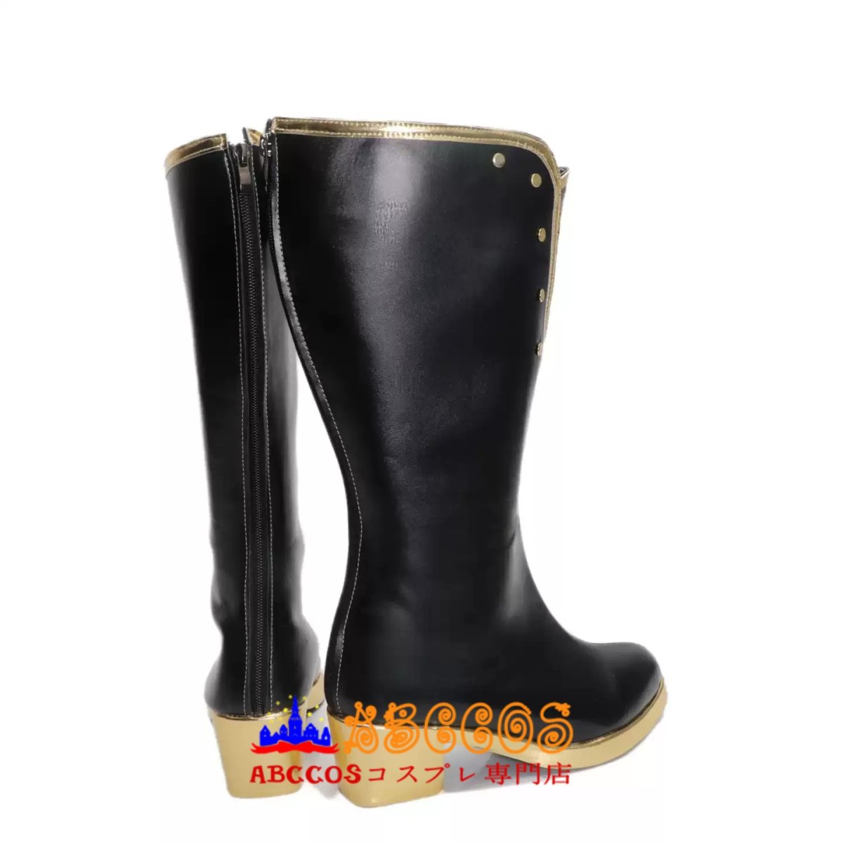 画像3: 刀剣乱舞-ONLINE- 明石国行（あかしくにゆき） コスプレ靴 abccos製 「受注生産」 (3)