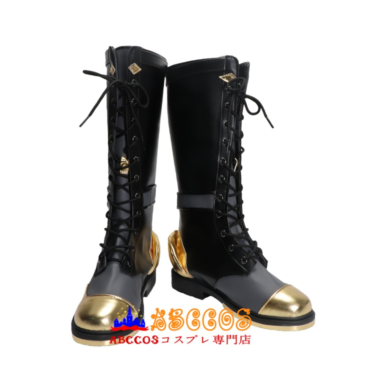 画像1: ウマ娘 プリティーダービー ステイゴールド Stay Gold コスプレ靴 abccos製 「受注生産」 (1)