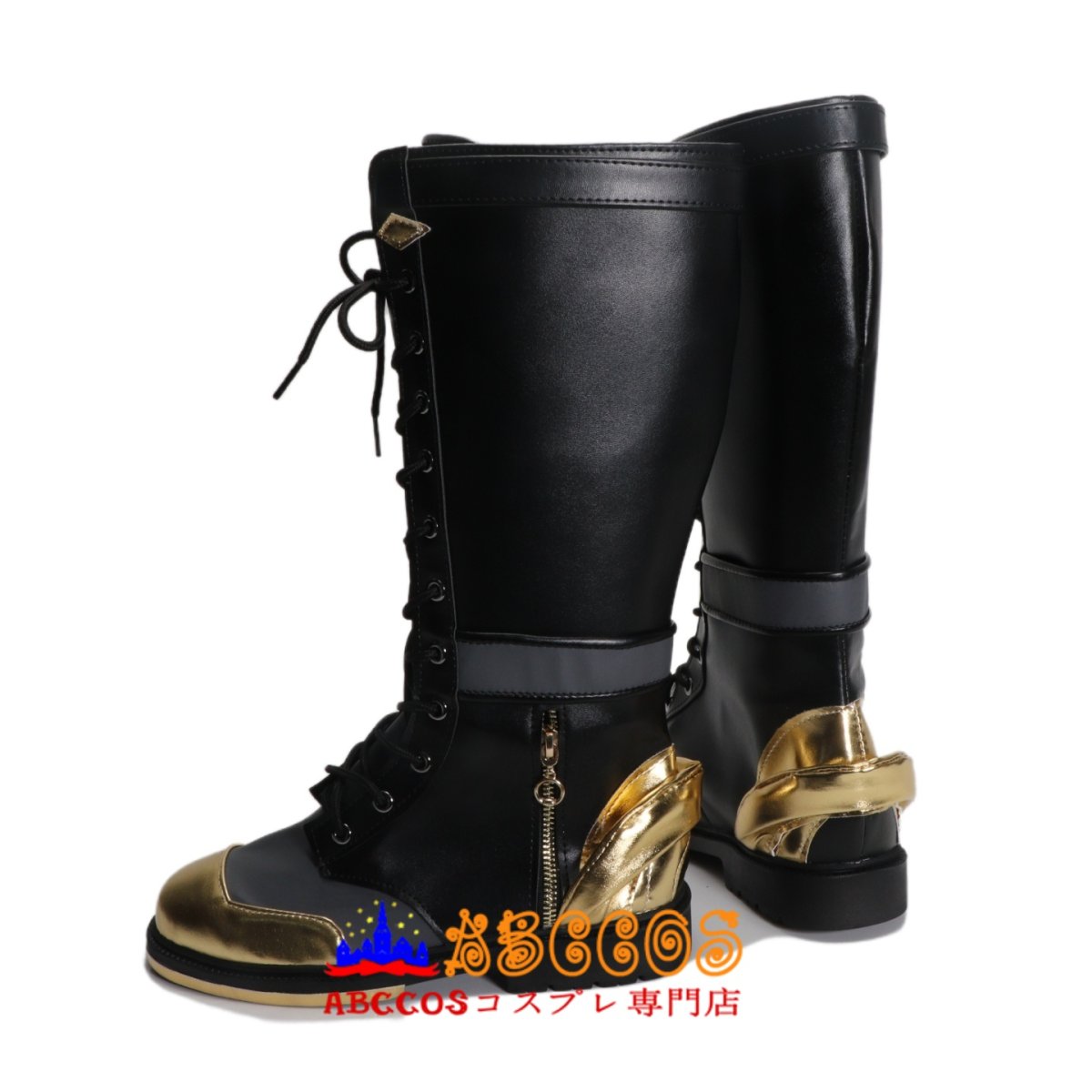 画像4: ウマ娘 プリティーダービー ステイゴールド Stay Gold コスプレ靴 abccos製 「受注生産」 (4)