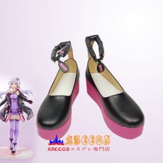 画像3: ボーカロイド VOCALOID （結月ゆかり（ゆづきゆかり）コスプレ靴 abccos製 「受注生産」 (3)