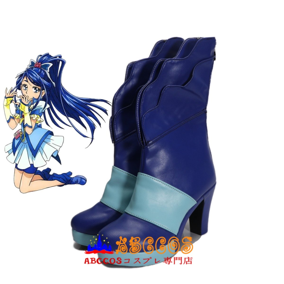 画像5: Yes! プリキュア5 Yes! Pretty Cure 5 水無月 かれん/みなづき かれん コスプレ靴 abccos製 「受注生産」 (5)