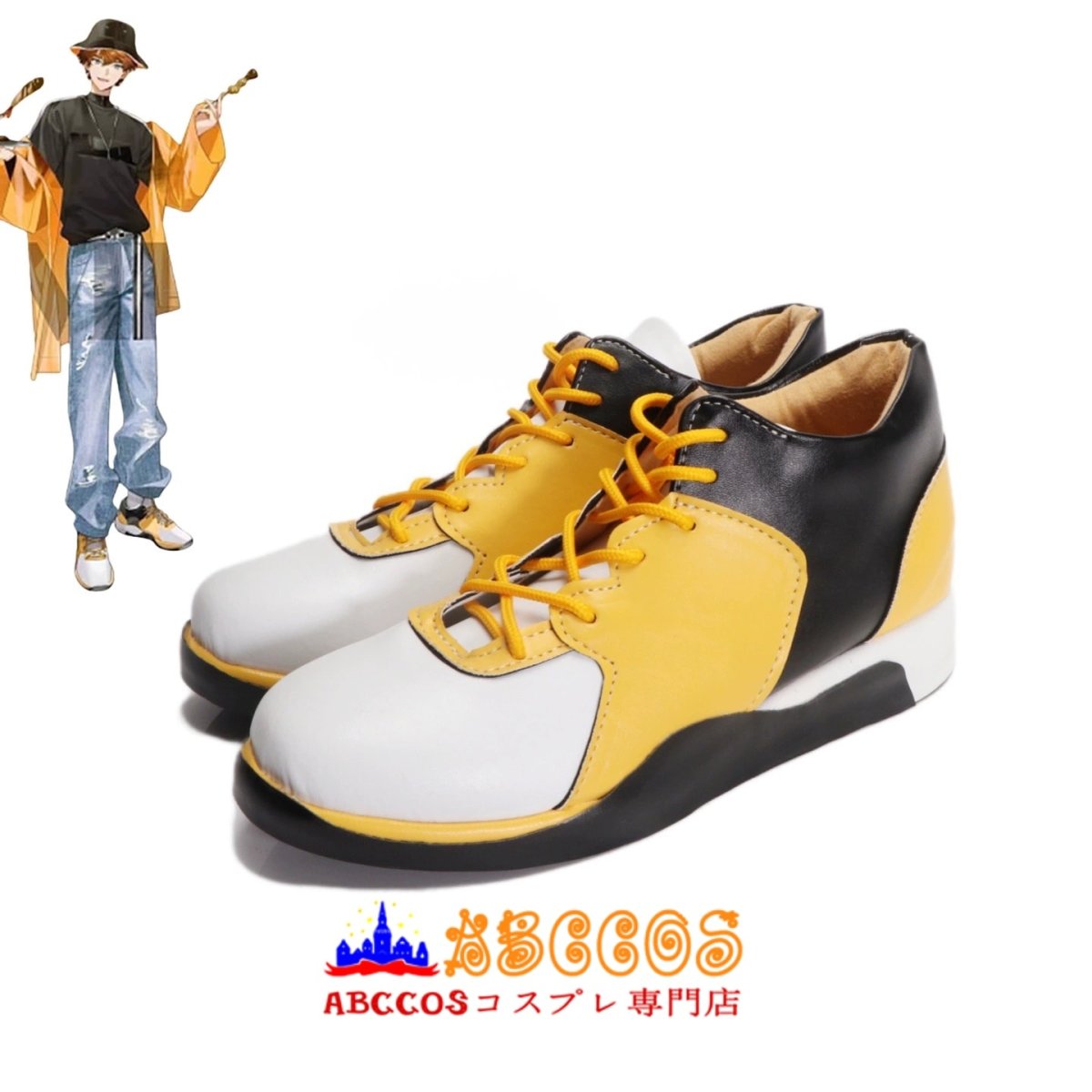 画像5: にじさんじ(NIJISANJI) VTuber 北見遊征/にじさんじ コスプレ靴 abccos製 「受注生産」 (5)