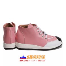 画像3: プロジェクトセカイ カラフルステージ! feat. 初音ミク 小豆沢こはね（あずさわ こはね）コスプレ靴 abccos製 「受注生産」 (3)