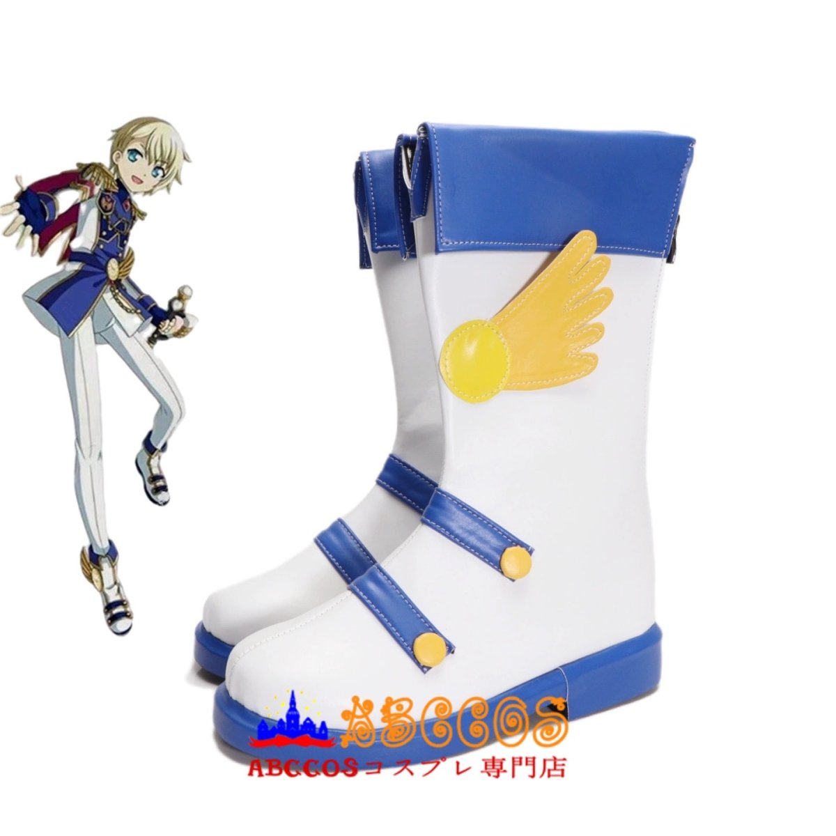 画像5: アイドルタイムプリパラ Idol time Pripara 梦川 ショウゴ コスプレ靴 abccos製 「受注生産」 (5)