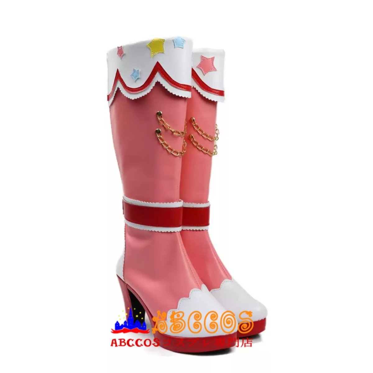 画像2: アイカツ！シリーズ2 大空あかり（おおぞら あかり） Ozora Akari コスプレ靴 abccos製 「受注生産」 (2)